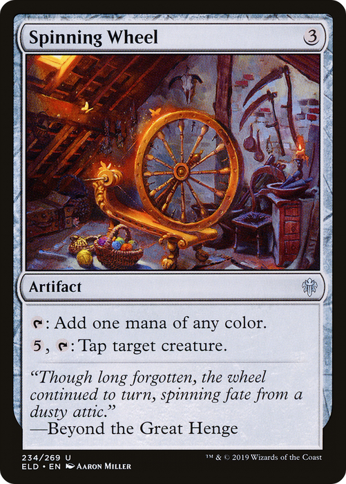 Spinning Wheel (ELD-234) - uncommon - Foil