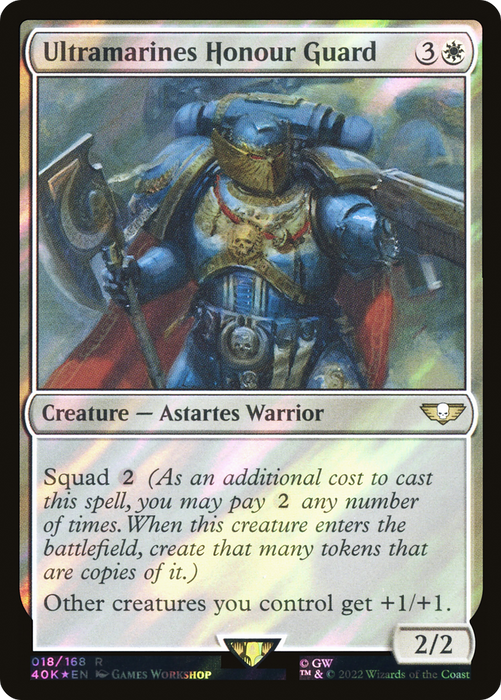 Ultramarines Honour Guard (40K-18★) - rare - Foil