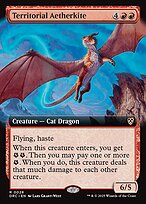 Territorial Aetherkite (DRC-028) - rare: (Extended Art) - Foil
