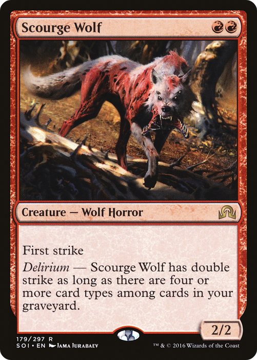 Scourge Wolf (SOI-179) - rare