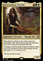 Jared Carthalion, True Heir (PRM-86232) - rare - Foil