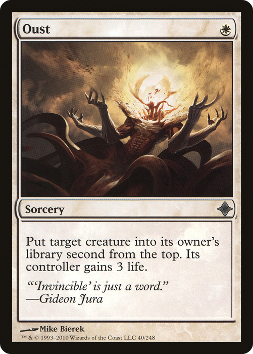 Oust (ROE-040) - uncommon - Foil