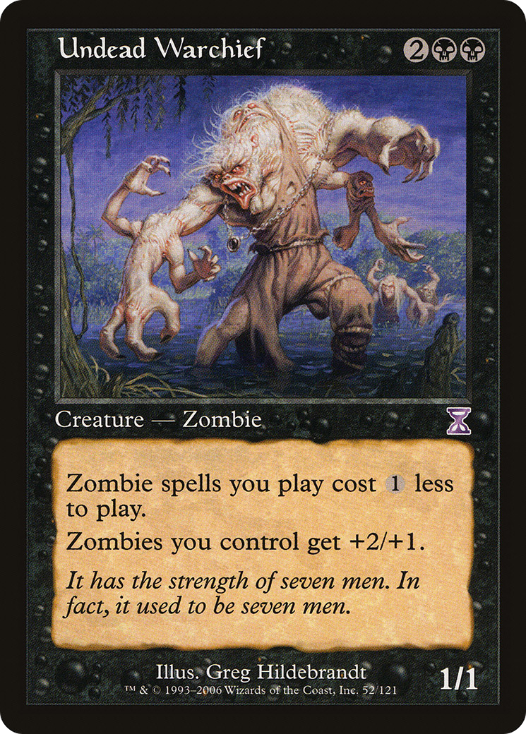 Undead Warchief (TSB-052) - special