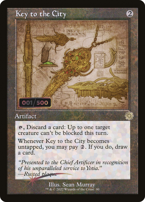 Key to the City (BRR-90Z) - rare - Foil