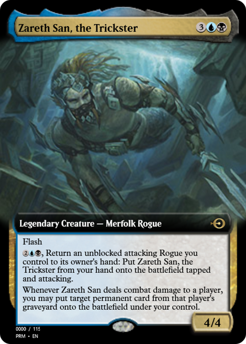 Zareth San, the Trickster (PRM-83810) - rare - Foil