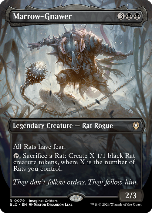 Marrow-Gnawer (BLC-079) - rare (Borderless) - Foil
