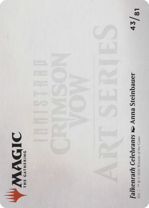 Falkenrath Celebrants // Falkenrath Celebrants (AVOW-043) - common (Borderless)