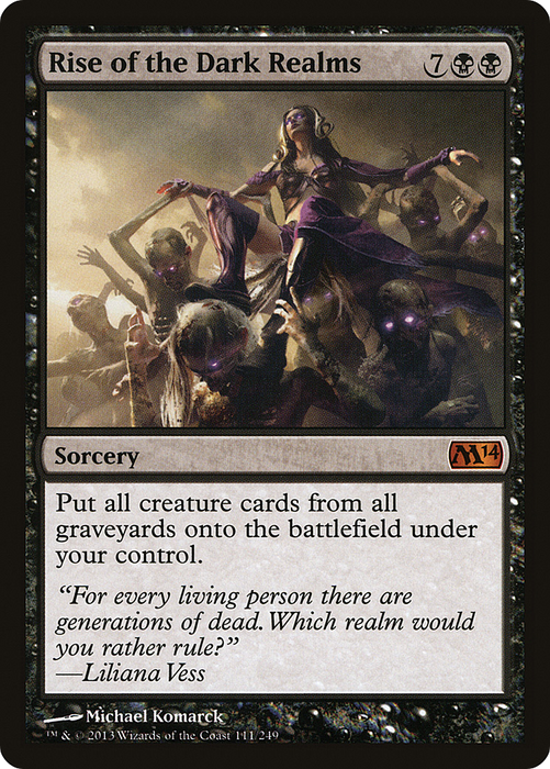 Rise of the Dark Realms (M14-111) - mythic - Foil
