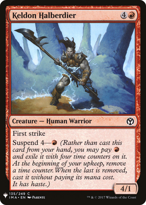 Keldon Halberdier (LIST-IMA-135) - common