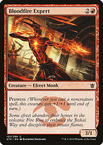 Bloodfire Expert (KTK-101) - common - Foil