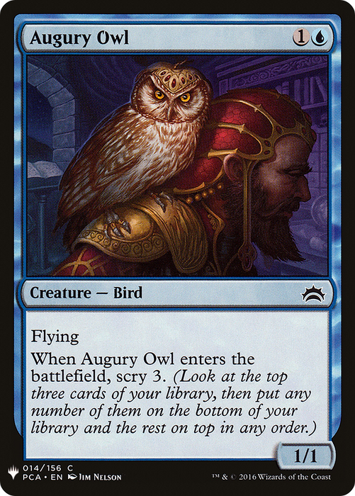 Augury Owl (LIST-PCA-14) - common