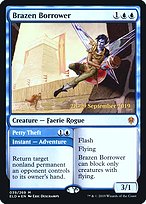 Brazen Borrower // Petty Theft (PRE-39S) - mythic - Foil