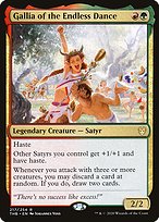 Gallia of the Endless Dance (THB-217) - rare - Foil