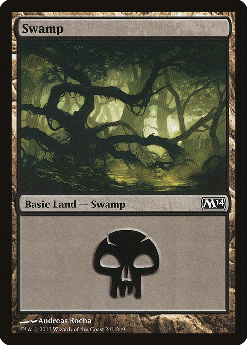 Swamp (M14-241) - common - Foil