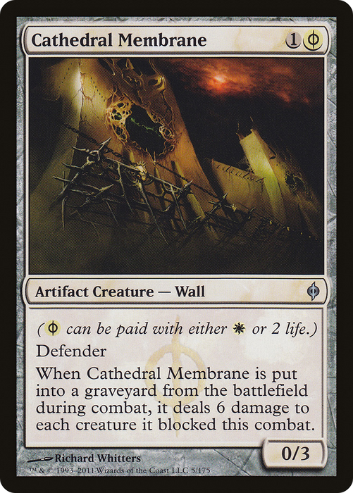 Cathedral Membrane (NPH-005) - uncommon - Foil