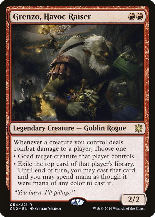 Grenzo, Havoc Raiser (CN2-054) - rare - Foil