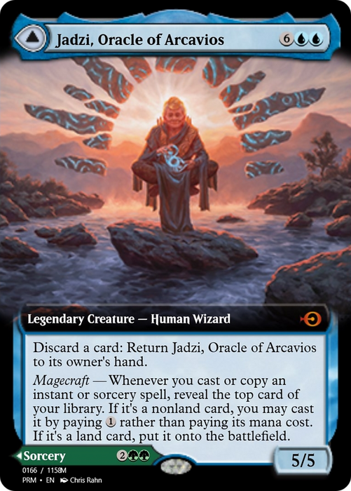 Jadzi, Oracle of Arcavios // Journey to the Oracle (PRM-90304) - mythic - Foil