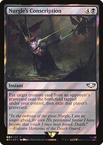 Nurgle's Conscription (40K-44★) - rare - Foil