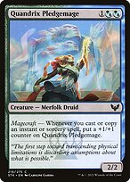 Quandrix Pledgemage (STX-219) - common