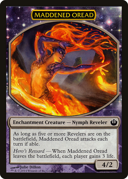 Maddened Oread (TDAG-004) - common: (enchantment)