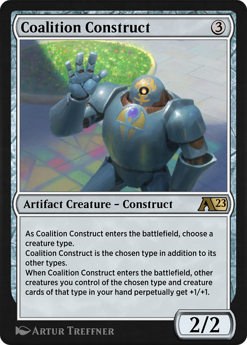 Coalition Construct (YDMU-030) - rare