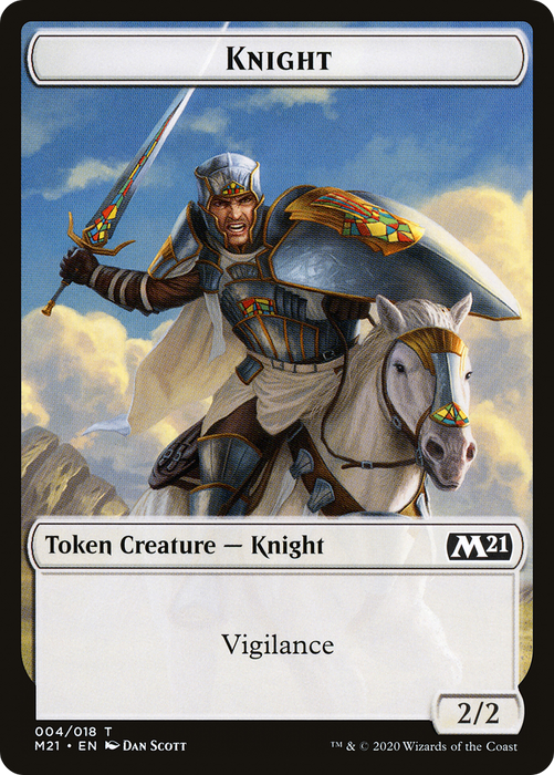 Knight (TM21-004) - common - Foil