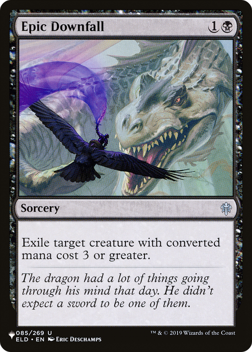 Epic Downfall (LIST-ELD-85) - uncommon