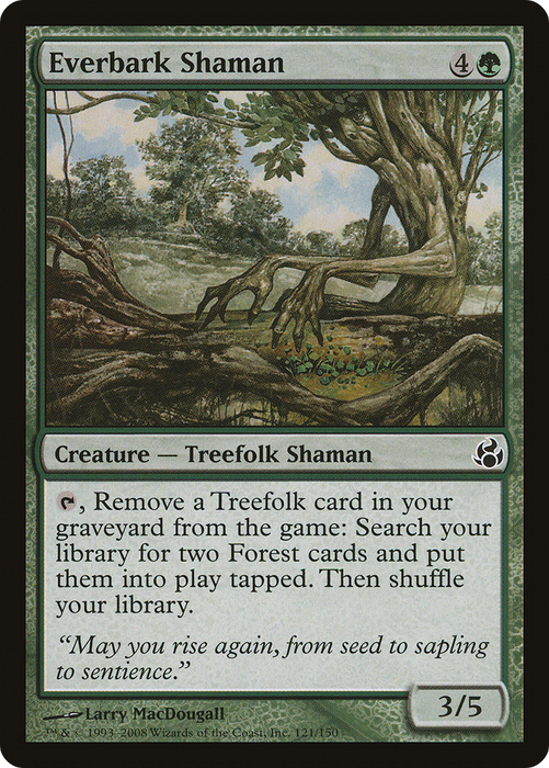 Everbark Shaman (MOR-121) - common - Foil