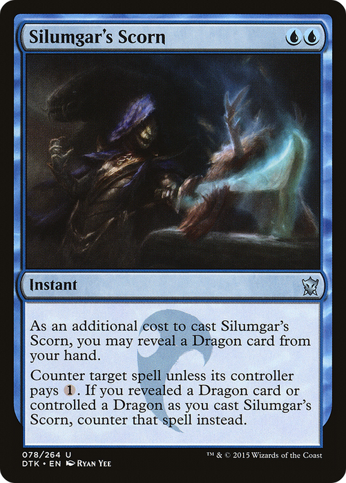 Silumgar's Scorn (DTK-078) - uncommon
