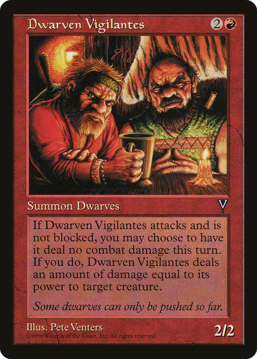 Dwarven Vigilantes (VIS-077) - common
