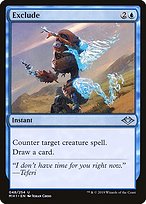 Exclude (MH1-048) - uncommon
