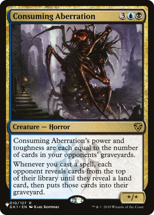 Consuming Aberration (LIST-GK1-10) - rare