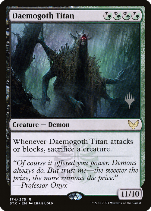Daemogoth Titan (PPSTX-174P) - rare - Foil