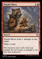 Playful Shove (BLB-145) - uncommon - Foil