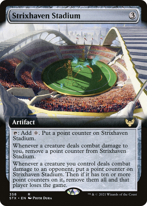 Strixhaven Stadium (STX-358) - rare: (Extended Art) - Foil