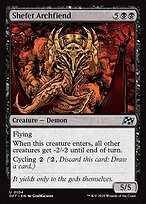Shefet Archfiend (DFT-104) - uncommon - Foil