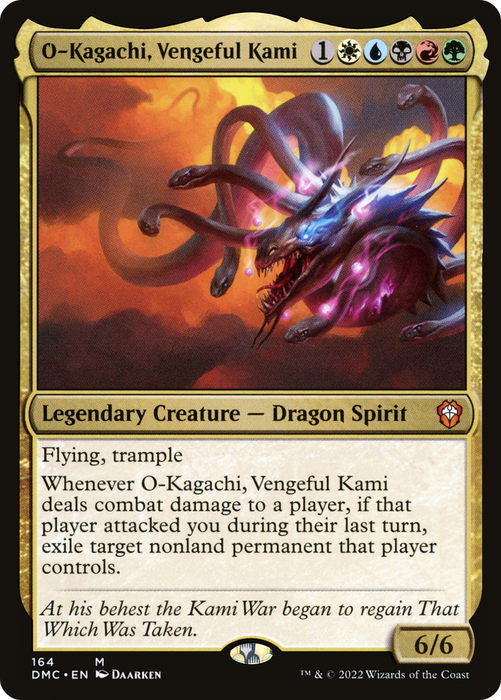 O-Kagachi, Vengeful Kami (DMC-164) - mythic