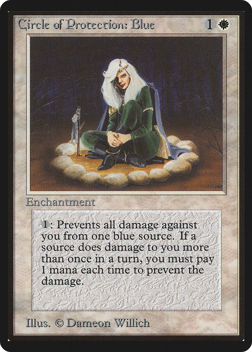 Circle of Protection: Blue (LEB-011) - common