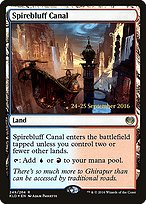 Spirebluff Canal (PRE-249S) - rare - Foil