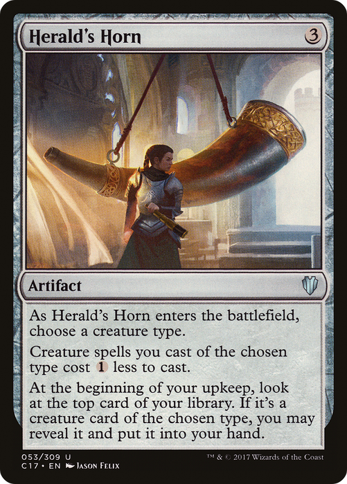Herald's Horn (C17-053) - uncommon