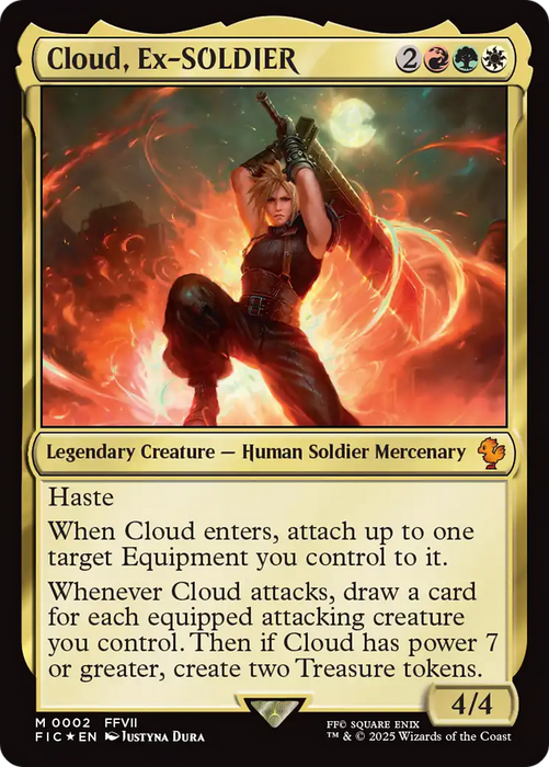 Cloud, Ex-SOLDIER (FIC-002) - mythic - Foil