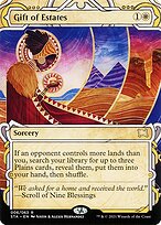 Gift of Estates (STA-006) - rare: (Showcase) (Borderless)