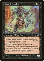 Rathi Fiend (NMS-068) - uncommon - Foil