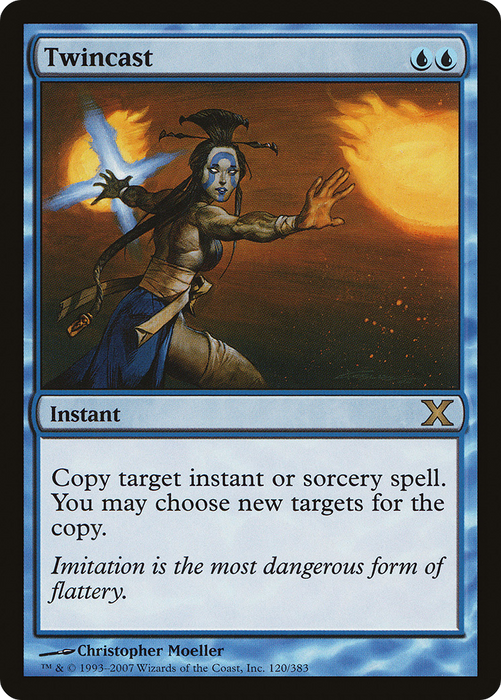 Twincast (10E-120) - rare - Foil