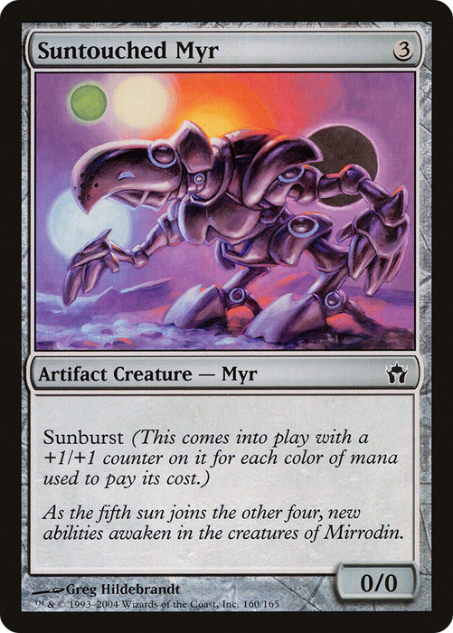 Suntouched Myr (5DN-160) - common - Foil