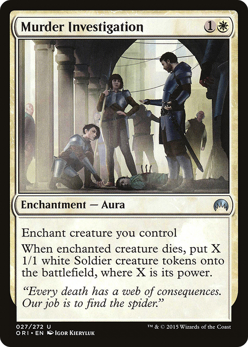 Murder Investigation (ORI-027) - uncommon - Foil