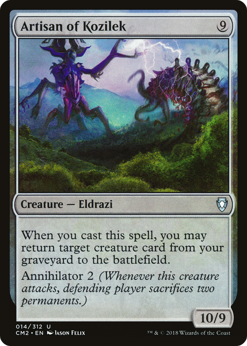 Artisan of Kozilek (CM2-014) - uncommon