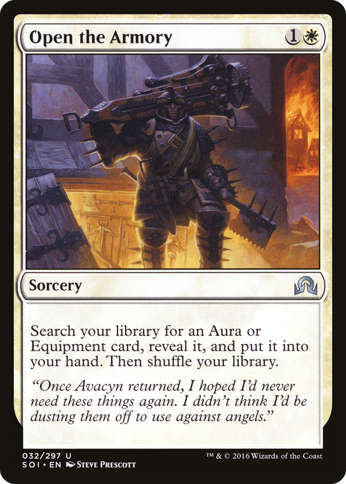 Open the Armory (SOI-032) - uncommon - Foil