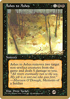 Ashes to Ashes (WCD-LL33SB) - uncommon