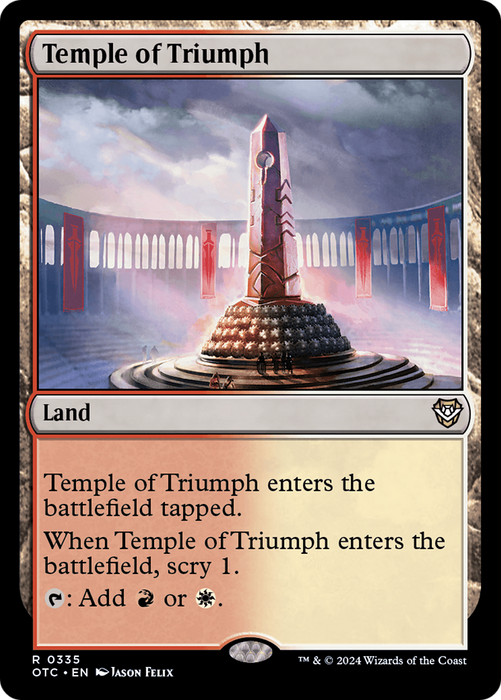 Temple of Triumph (OTC-335) - rare